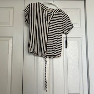 Unique striped shirt